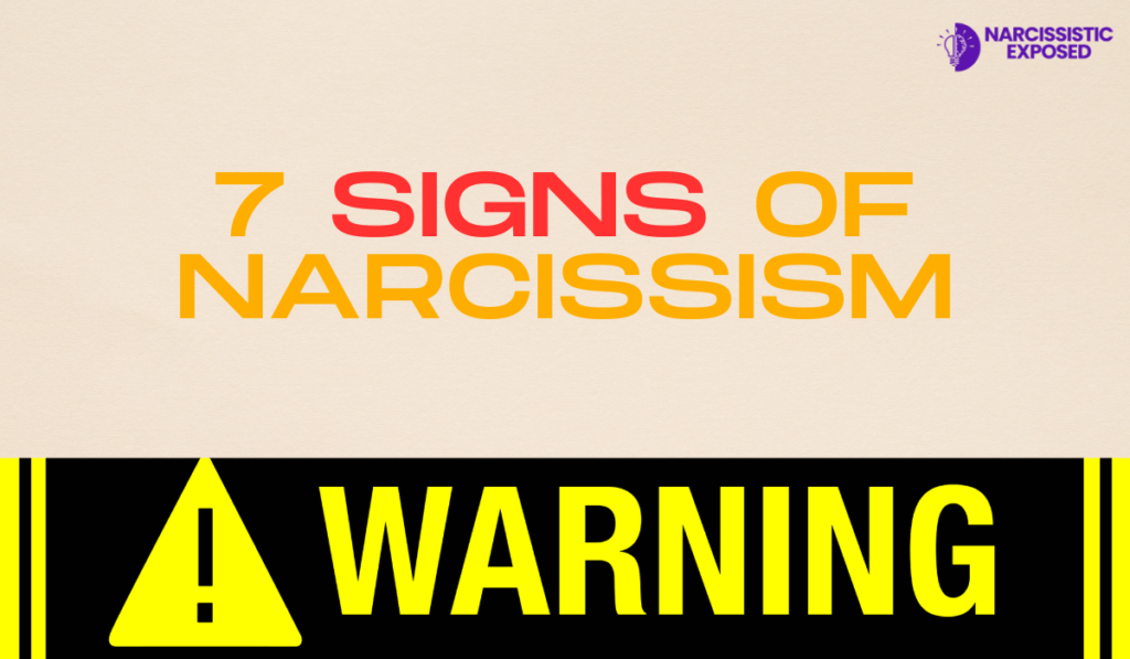 Signs of Narcissism